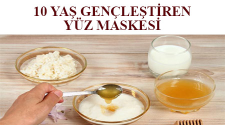 yüz sıkılaştırma ve gerdirme maskesi