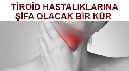 tiroid bezinin az çalışması bitkisel tedavi