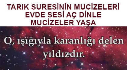 Tarık suresinin mucizeleri